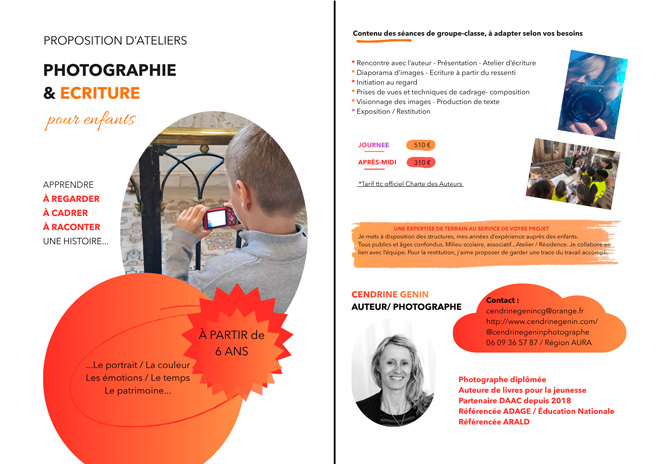 Propositions d'Ateliers