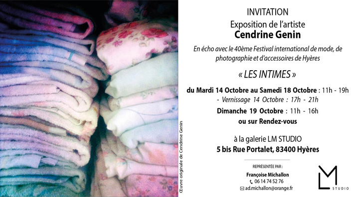 Du 14 au 19 Octobre à Hyères/ LM Studio